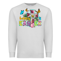 Dove Grey happy easter cross Premium Sweatshirt - BarkalooDesign
