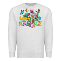 Oatmeal Heather happy easter cross Premium Sweatshirt - BarkalooDesign
