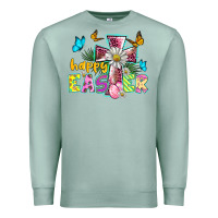 Seafoam happy easter cross Premium Sweatshirt - BarkalooDesign