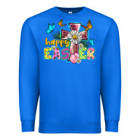 True Royal happy easter cross Premium Sweatshirt - BarkalooDesign