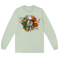 Matcha mexican sunflower Long Sleeve Tee - CTS Tumbler Store