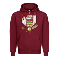 Burgundy hey bubba bubba swing Zipper Hoodie - JahusDesignShop