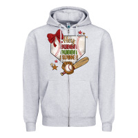 Heather Grey hey bubba bubba swing Zipper Hoodie - JahusDesignShop
