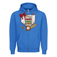 True Royal hey bubba bubba swing Zipper Hoodie - JahusDesignShop