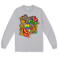 Moon Dust mississippi map mardi gras Long Sleeve Tee - AdoDesignShop