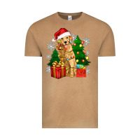 Vintage Camel christmas golden dog Vintage Tee - Zillion Design Studio