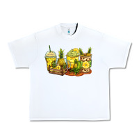 White pineapple farm fresh coffee cups Urban Heavy Tee - Zillion Design Studio