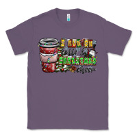 Lavender I Run On Coffee And Christmas Cheer Classic Tee - CowhideDigitalArt