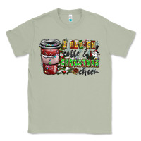 Matcha I Run On Coffee And Christmas Cheer Classic Tee - CowhideDigitalArt