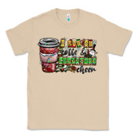 Mushroom I Run On Coffee And Christmas Cheer Classic Tee - CowhideDigitalArt