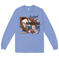 Colony Blue livin' that baseball mom life Long Sleeve Tee - Zillion Design Studio