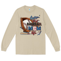 Mushroom livin' that baseball mom life Long Sleeve Tee - Zillion Design Studio