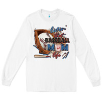 White livin' that baseball mom life Long Sleeve Tee - Zillion Design Studio