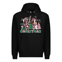 Black my first christmas cow Premium Hoodie - MaliasSmallBusiness
