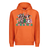 Carrot my first christmas cow Premium Hoodie - MaliasSmallBusiness