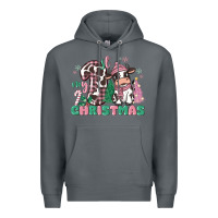 Rock my first christmas cow Premium Hoodie - MaliasSmallBusiness