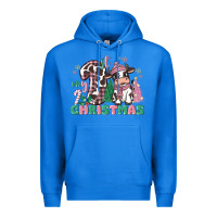True Royal my first christmas cow Premium Hoodie - MaliasSmallBusiness