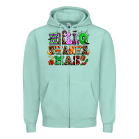Seafoam hallothanksmas Zipper Hoodie - AdoDesignShop