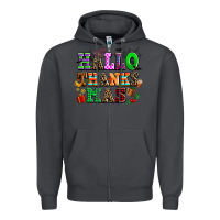 Smoke hallothanksmas Zipper Hoodie - AdoDesignShop
