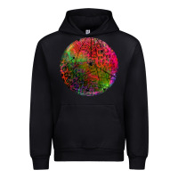 Black halloween round Urban Hoodie - BundleAndBundleShop