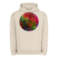 Pigment French Oak halloween round Urban Hoodie - BundleAndBundleShop