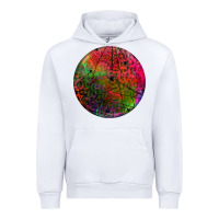 White halloween round Urban Hoodie - BundleAndBundleShop