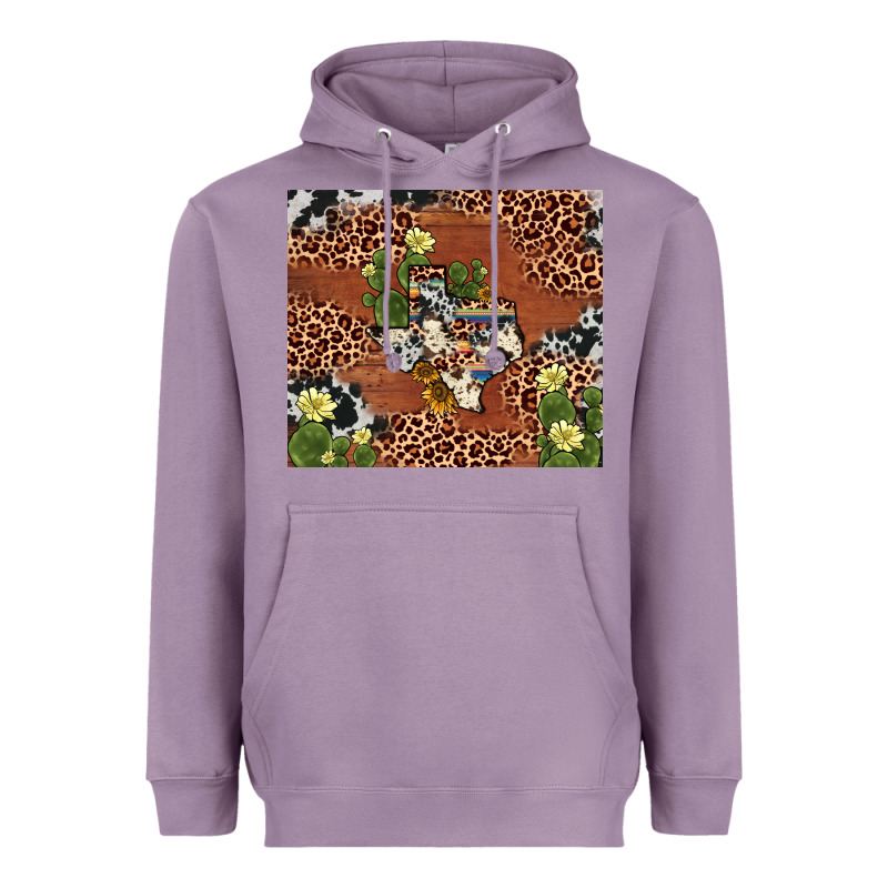 Texas Cactus Heavyweight Hoodie by AdoDesignShop | Teevron