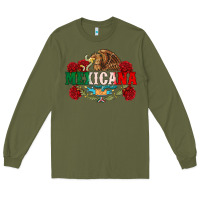 Army Green mexicana Long Sleeve Tee - CTS Tumbler Store