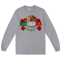 Heather Grey mexicana Long Sleeve Tee - CTS Tumbler Store