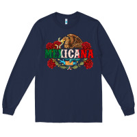 Navy mexicana Long Sleeve Tee - CTS Tumbler Store