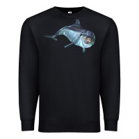 Black bottlenose dolphin Premium Sweatshirt - LillyAllenDesigns