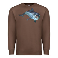 Chestnut bottlenose dolphin Premium Sweatshirt - LillyAllenDesigns
