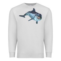 Dove Grey bottlenose dolphin Premium Sweatshirt - LillyAllenDesigns