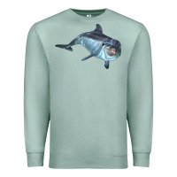 Seafoam bottlenose dolphin Premium Sweatshirt - LillyAllenDesigns
