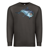 Smoke bottlenose dolphin Premium Sweatshirt - LillyAllenDesigns