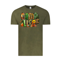 Vintage Olive camp life Vintage Tee - RanaPortraitStore