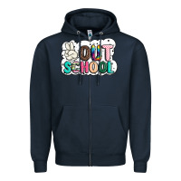 Peace Out School Zipper Hoodie | Teevron