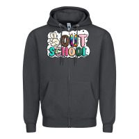 Smoke peace out school Zipper Hoodie - JahusDesignShop