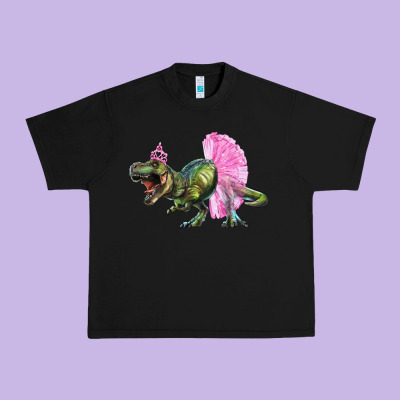 Urban Heavy Tee balerina t rex dinosaur with tutu