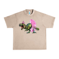 French Oak balerina t rex dinosaur with tutu Urban Heavy Tee - RanaPortraitStore