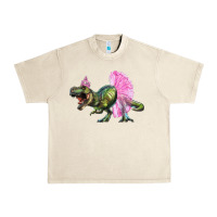 Sandshell balerina t rex dinosaur with tutu Urban Heavy Tee - RanaPortraitStore