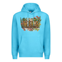 Ocean Blue i got it from my mama Premium Hoodie - NancyCooperArtShop