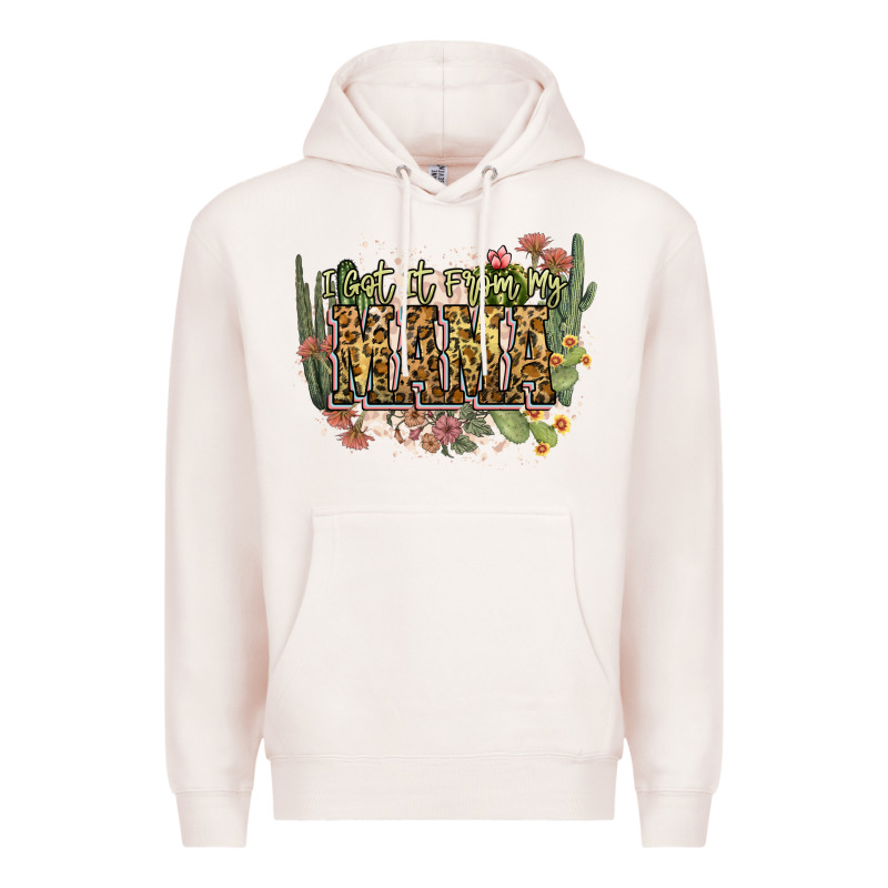 I Got It From My Mama Premium Hoodie by NancyCooperArtShop | Teevron
