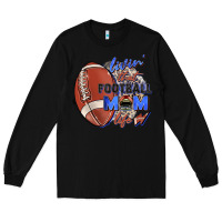 Black livin' that football mom life Long Sleeve Tee - Zillion Design Studio