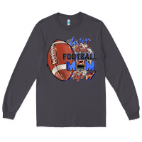 Smoke livin' that football mom life Long Sleeve Tee - Zillion Design Studio