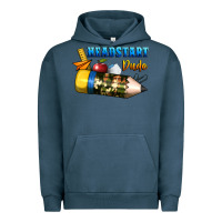 Pigment Midnight Navy headstart dude Urban Hoodie - BundleAndBundleShop