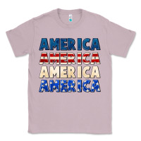 Lilac America 4th of July Classic Tee - CowGirlArtShop