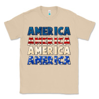 Mushroom America 4th of July Classic Tee - CowGirlArtShop