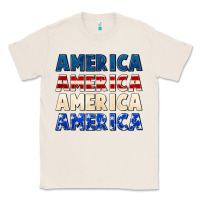 Natural America 4th of July Classic Tee - CowGirlArtShop