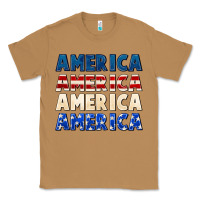 Toasted Coconut America 4th of July Classic Tee - CowGirlArtShop